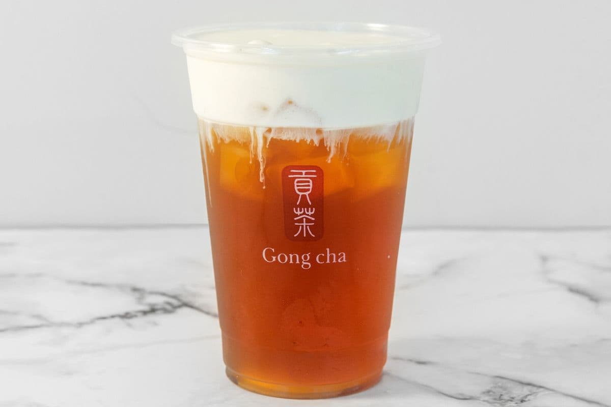Milk Foam Winter Melon Oolong