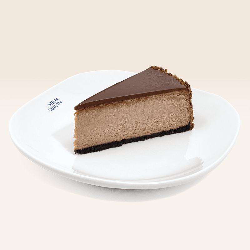 Chocolate Hazelnut Cheesecake / Gâteau au fromage chocolat noisette