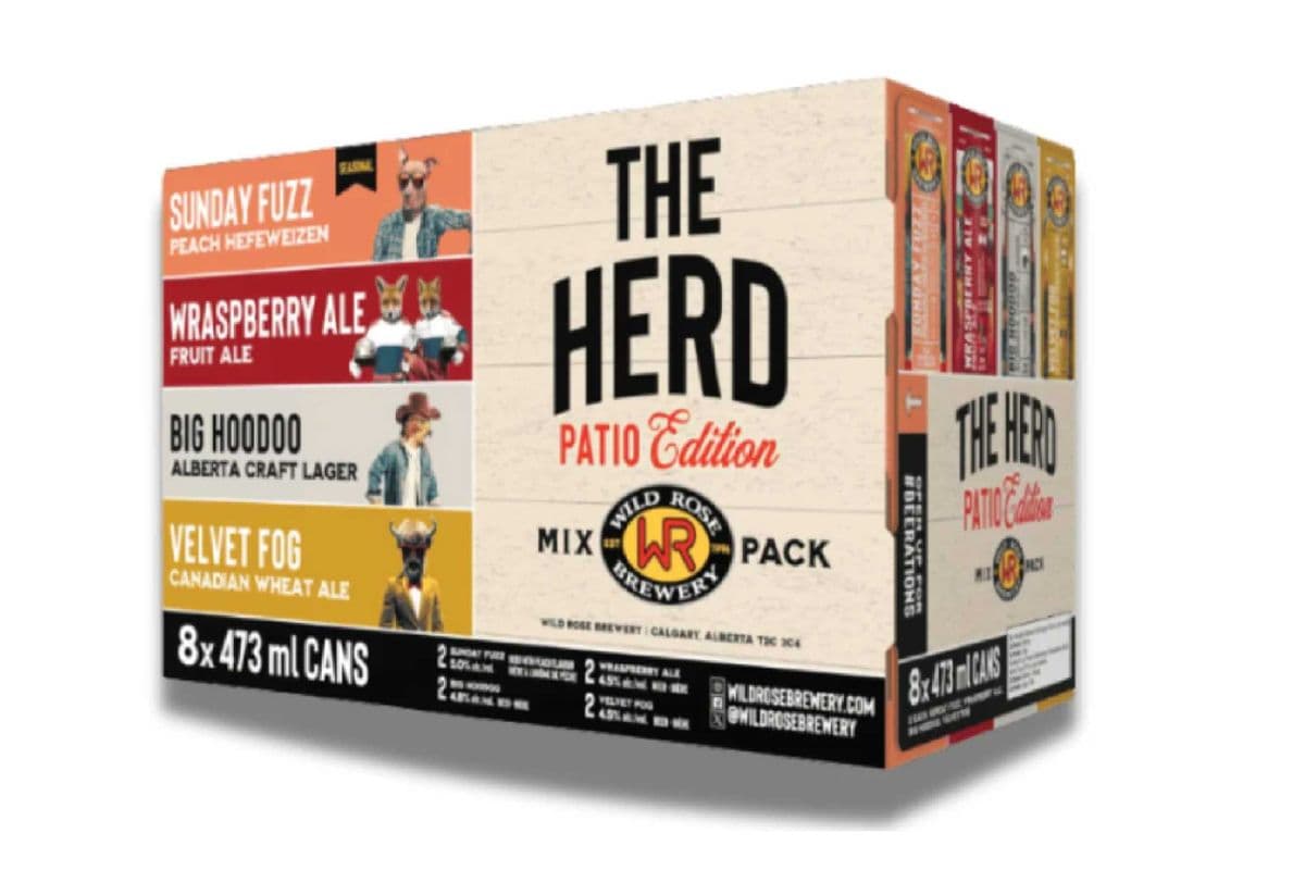 Wild Rose Patio Edition Mix Pack (8 x 473 ml)