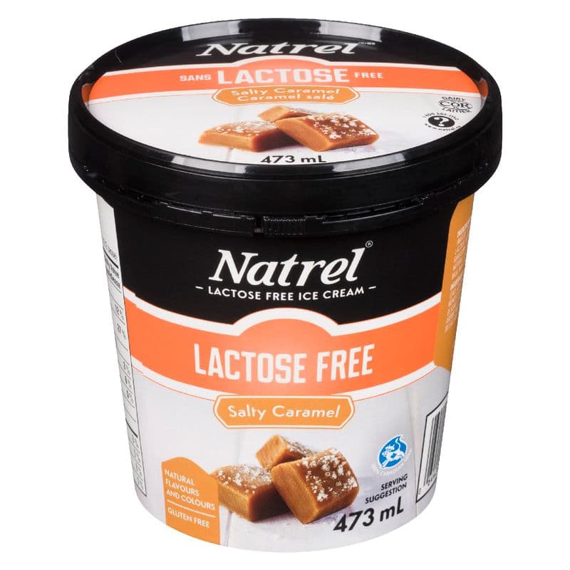Natrel Sans Lactose Caramel Salé 473ml/ Natrel Lactose Free Salted Caramel 473ml
