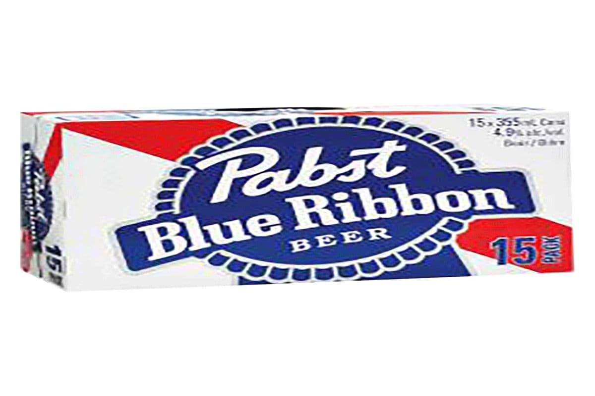 PABST BLUE RIBBON 15 CAN (15 x 355)