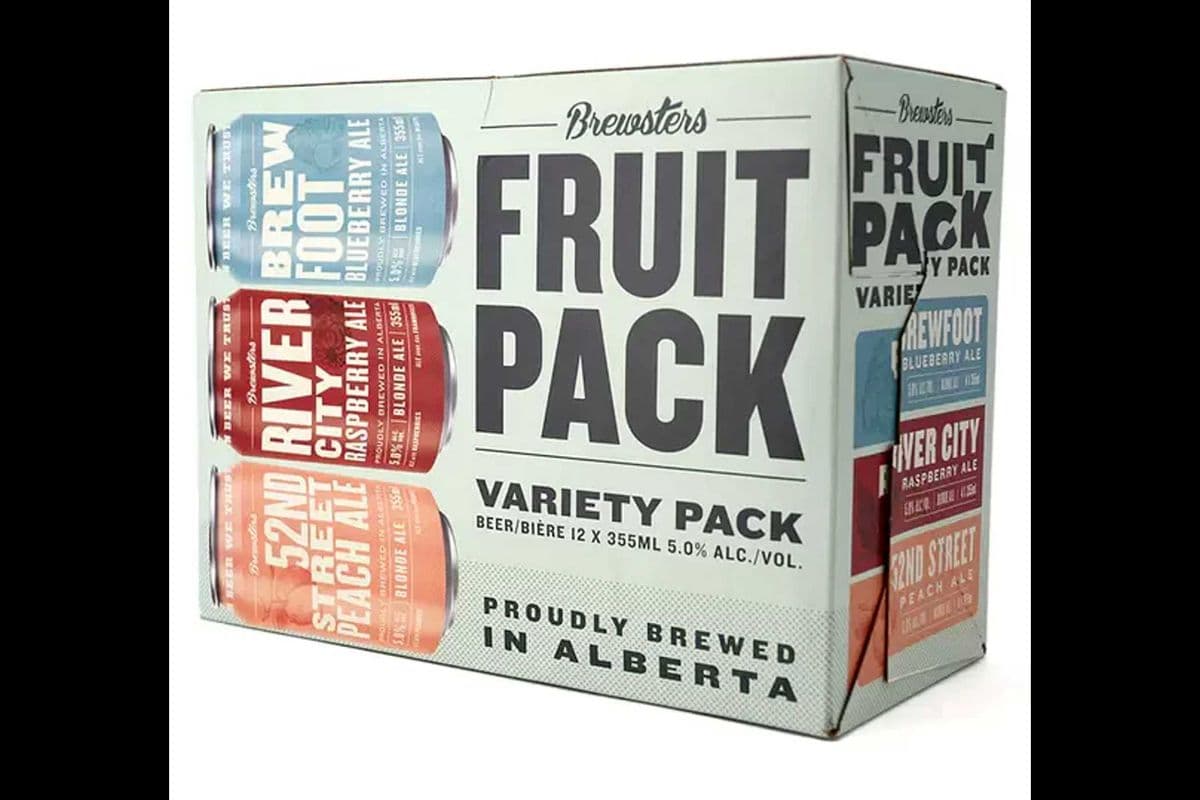 BREWSTER FRUIT PACK (12 x 355ML CANS) (12 x 355ML)
