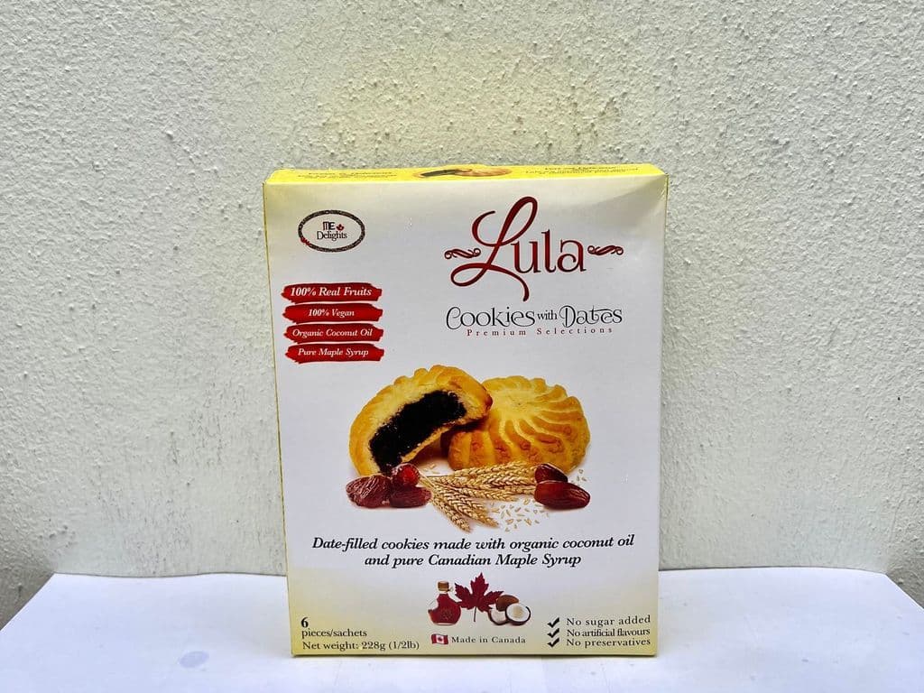 LULA BISCUITS WITH DATES 228G