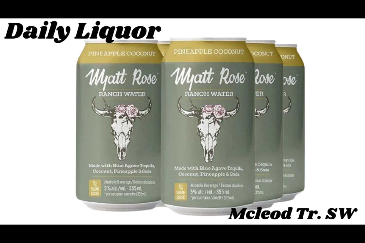 WYATT ROSE RANCH WATER PINEAPPLE COCONUT 6 CANS (1 x 6*355)