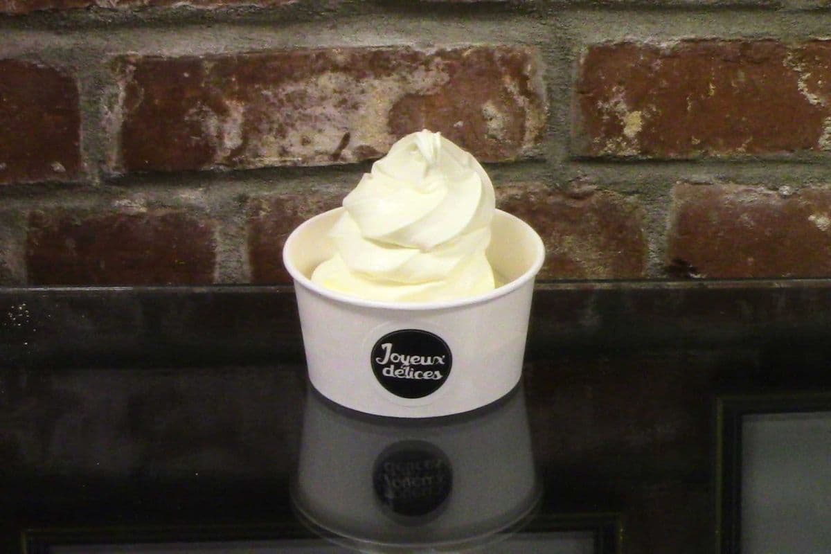 Crème glacée vanille / vanilla ice cream
