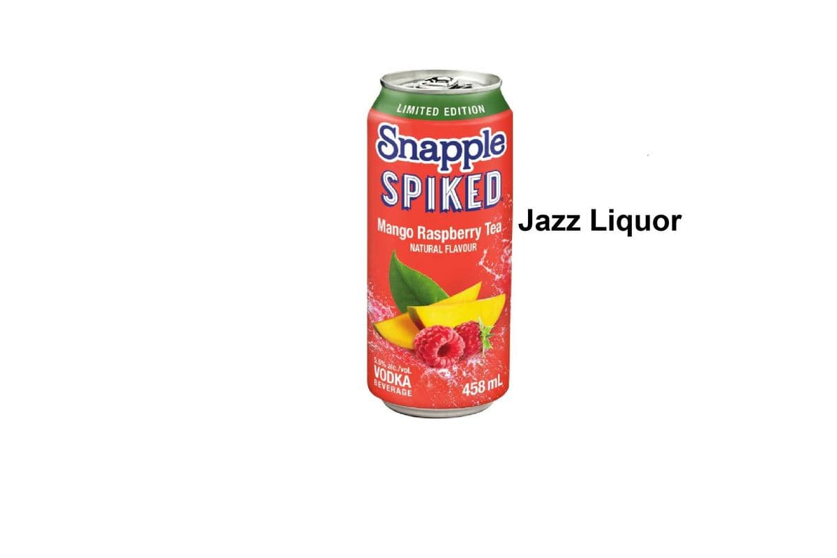 SNAPPLE SPIKED MANGO RASPBERRY TEA 458ML (1 x 1x458ML)