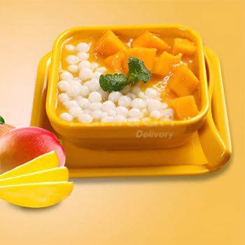 Mango with mochi / 多芒小圆子