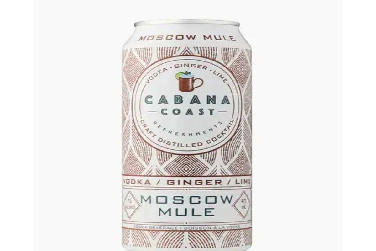 CABANA COAST MOSCOW MULE 473ML CAN (1 x 473ML)