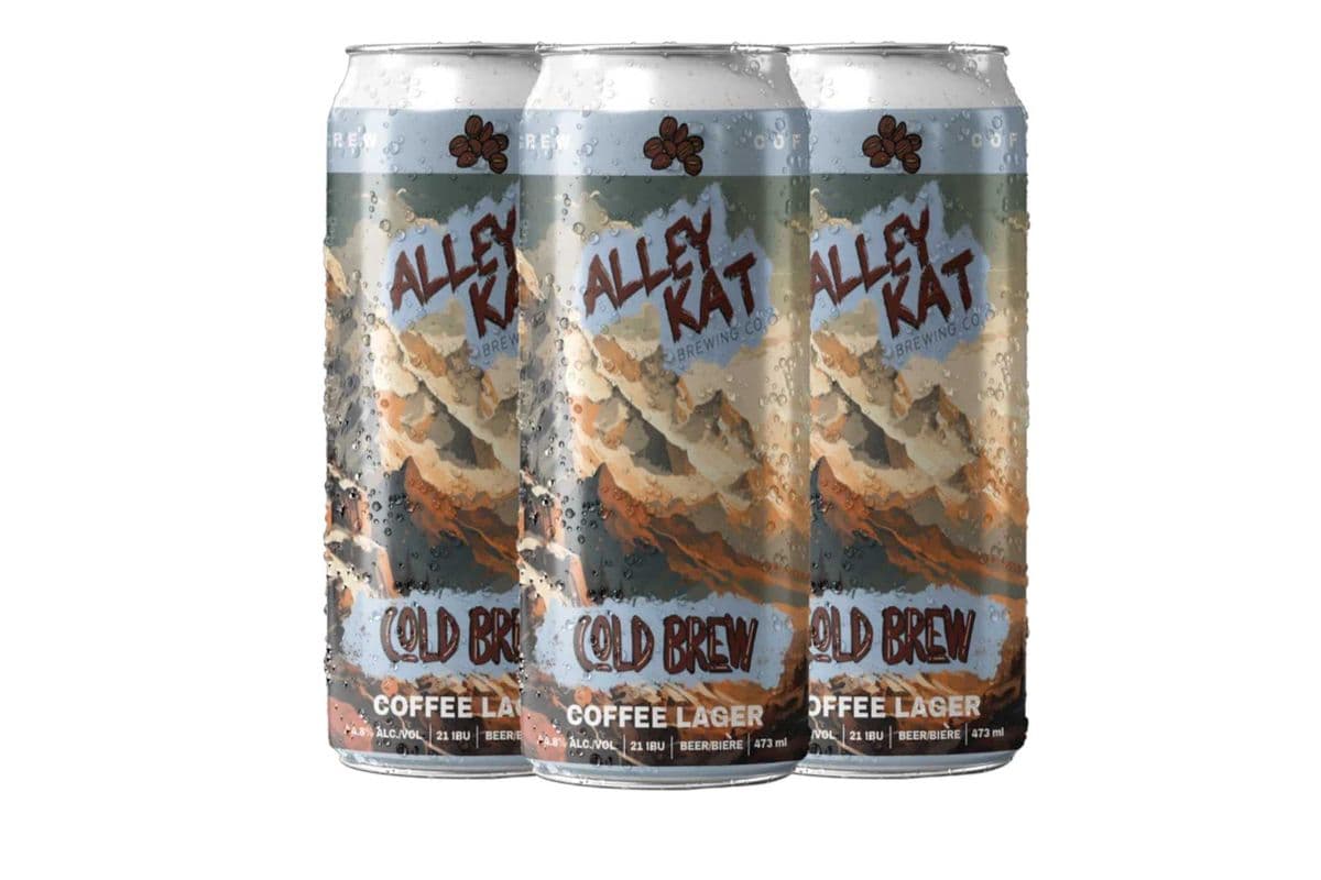 ALLEY KAT COLD BREW COFFEE LAGER 4PK (4 x 473ML)