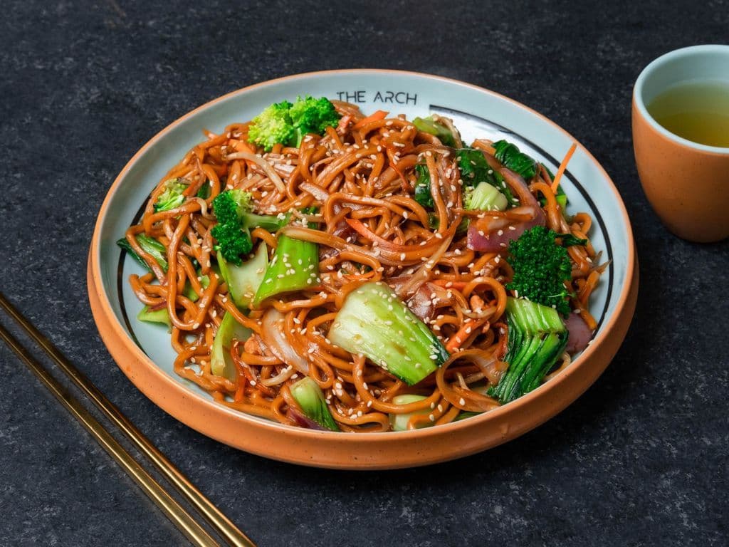 304. 素菜炒面 Veg Fried Noodle