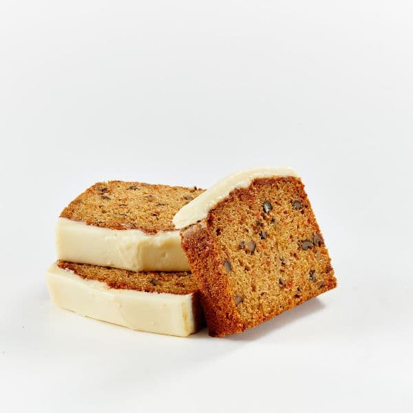 Carrot Loaf, with cream cheese Icing