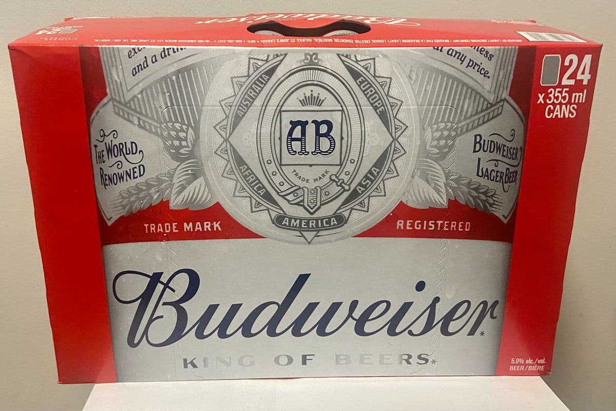 BUDWEISER (24 Cans) (1 x 335 ml)