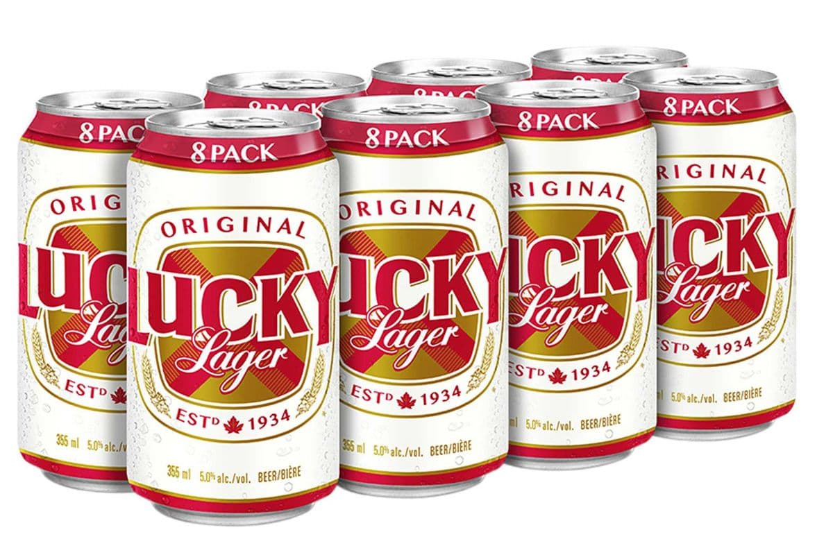 Lucky Lager 8pk (8 x 355 ml)