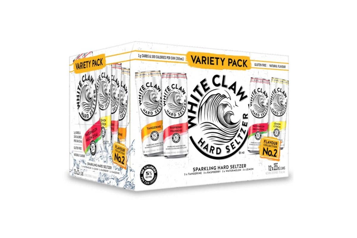White Claw Hard Seltzer Mixer #2 New (12 Pack) (12 x 355ML)