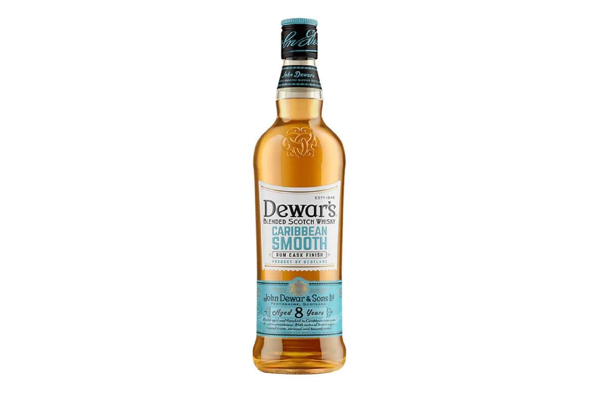 Dewar's 8 Year Old Caribbean Smooth-750ml (1 x 750ml)
