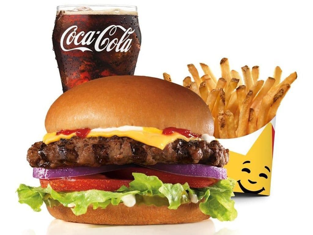 Original Big Angus Burger Combo