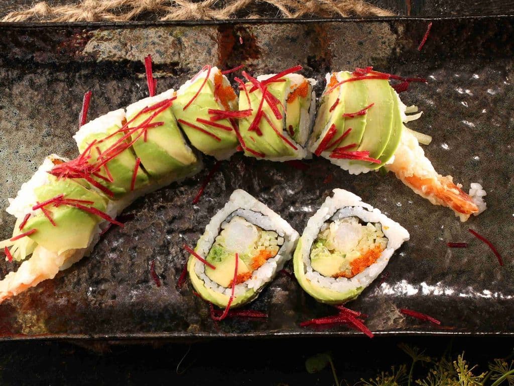 Green Dragon Roll [8pc]