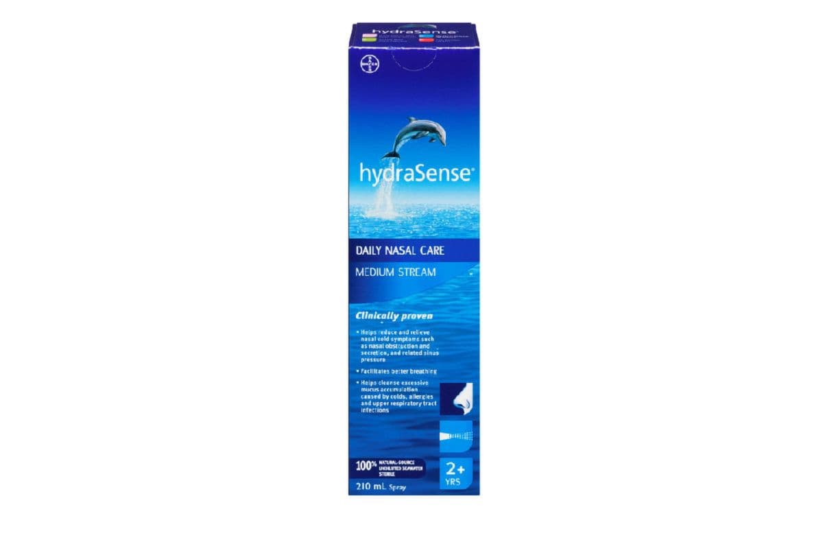 HydraSense Medium Stream Nasal Spray, 210 mL (210ml)