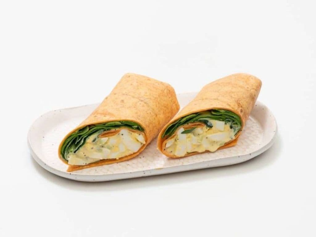 Egg salad wrap