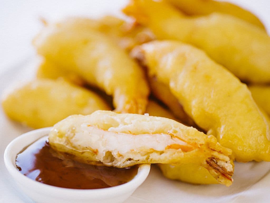 Deep Fried Prawns