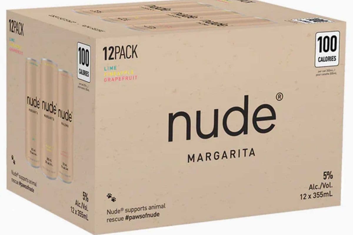 NUDE TEQUILA MARGARITA MIXER (12 PACK) (12 x 355ML CAN)