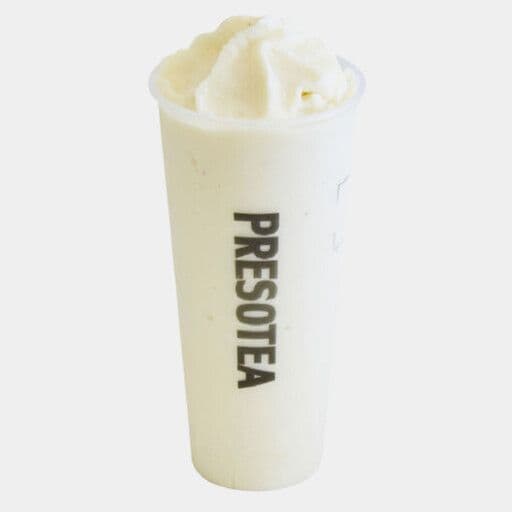 Fresh Banana Coconut Slush / Frappé glacé coco-banane
