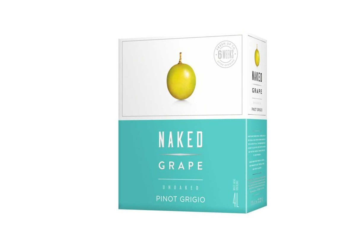 4L Naked Grape Pinot Grigio (1 x 4L )