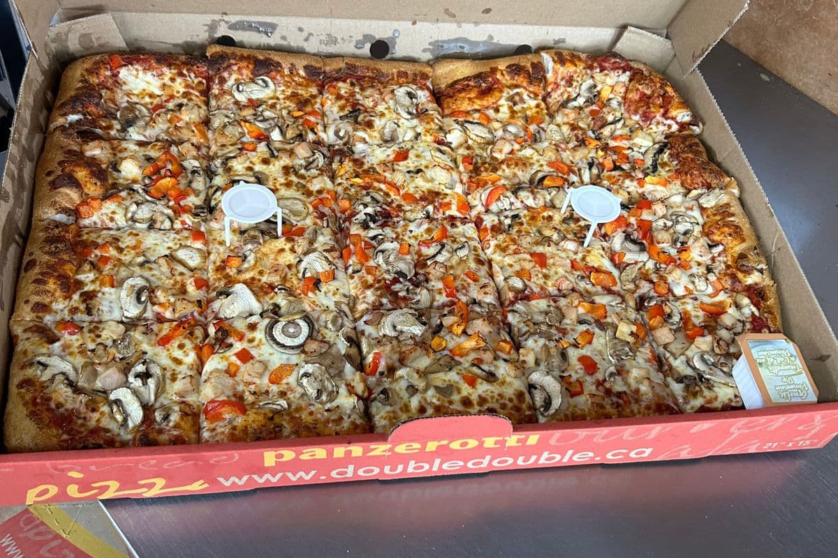 Party Tray Three-Topping Pizza