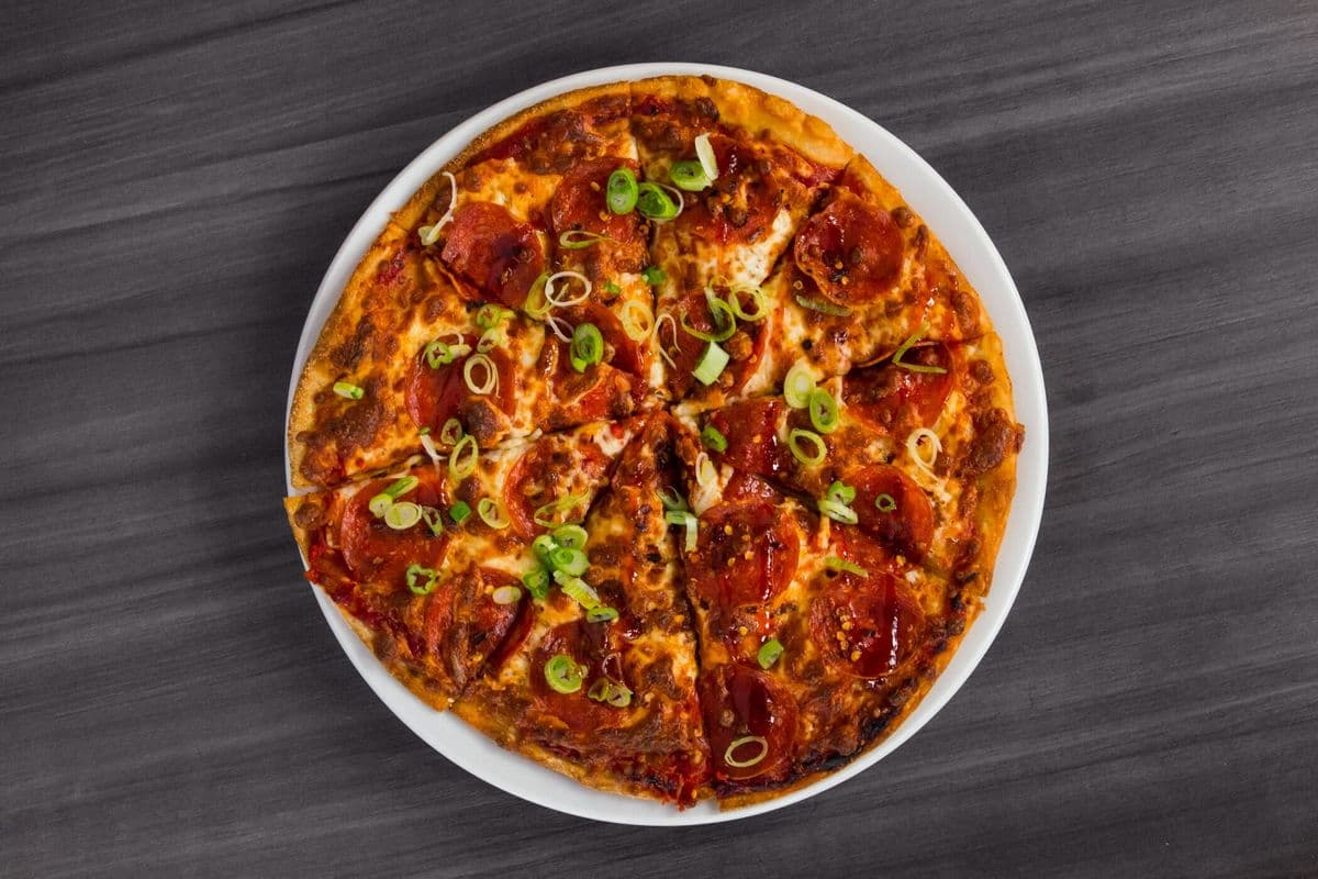 Spicy Pepperoni Pizza