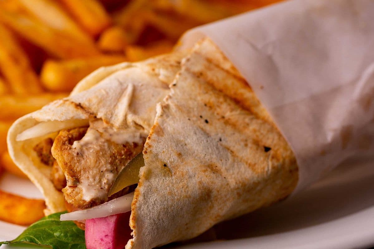 Shish Tawouk Wrap