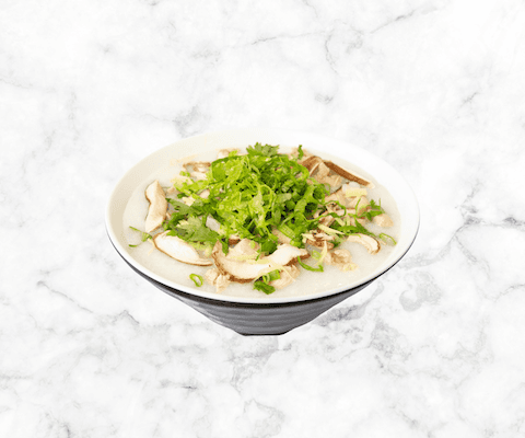 C12 Chicken Congee with Mushroom / C12 滑雞粥