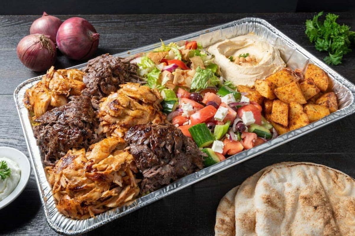 Shawarma Family Plate for 3