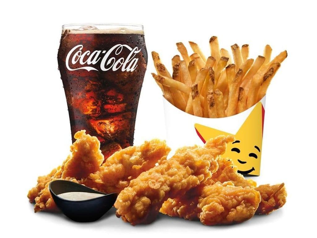 5 PC Hand-Breaded Chicken Tender Combo
