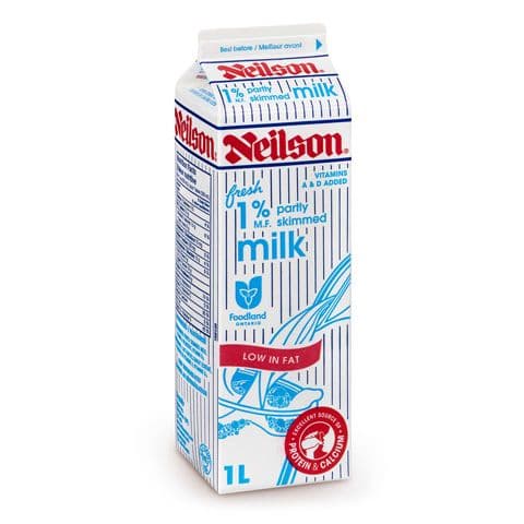 Neilson 1% Milk Carton 1L