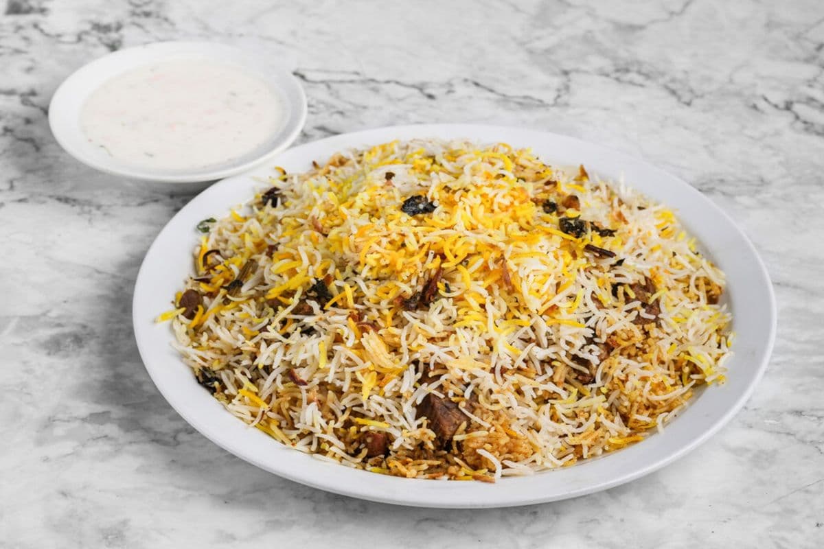 Goat Dum Biryani