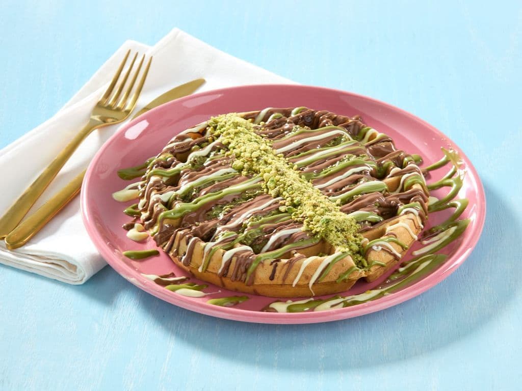 Kunafa Delight Waffle