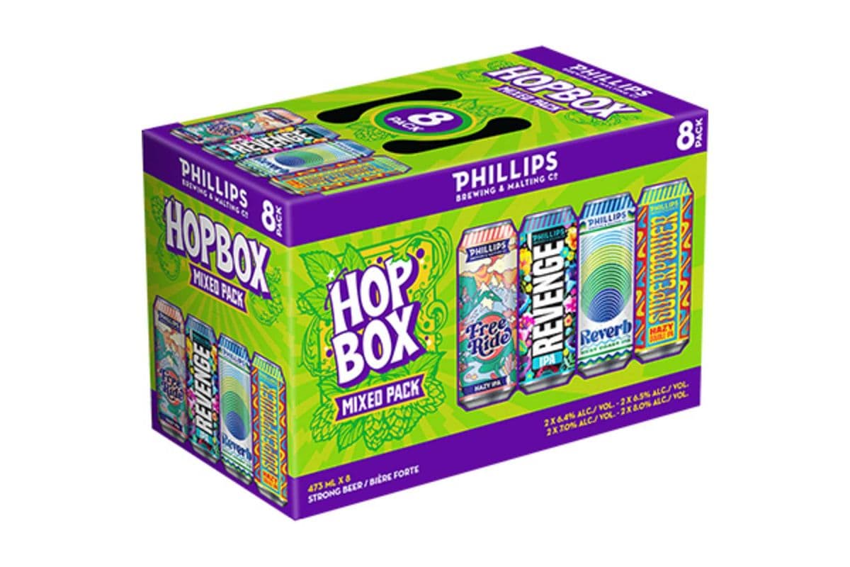 Phillips Hop Box Mix Pack (8 x 473ml Cans)