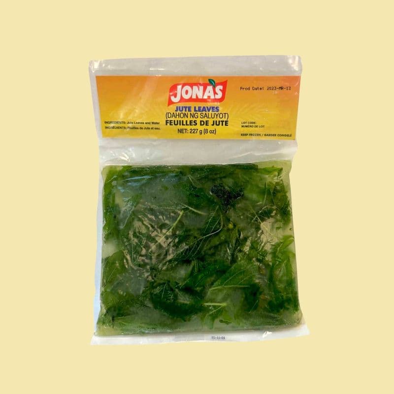 Jute Leaves (Dahon ng Saluyot) 227g - Jonas