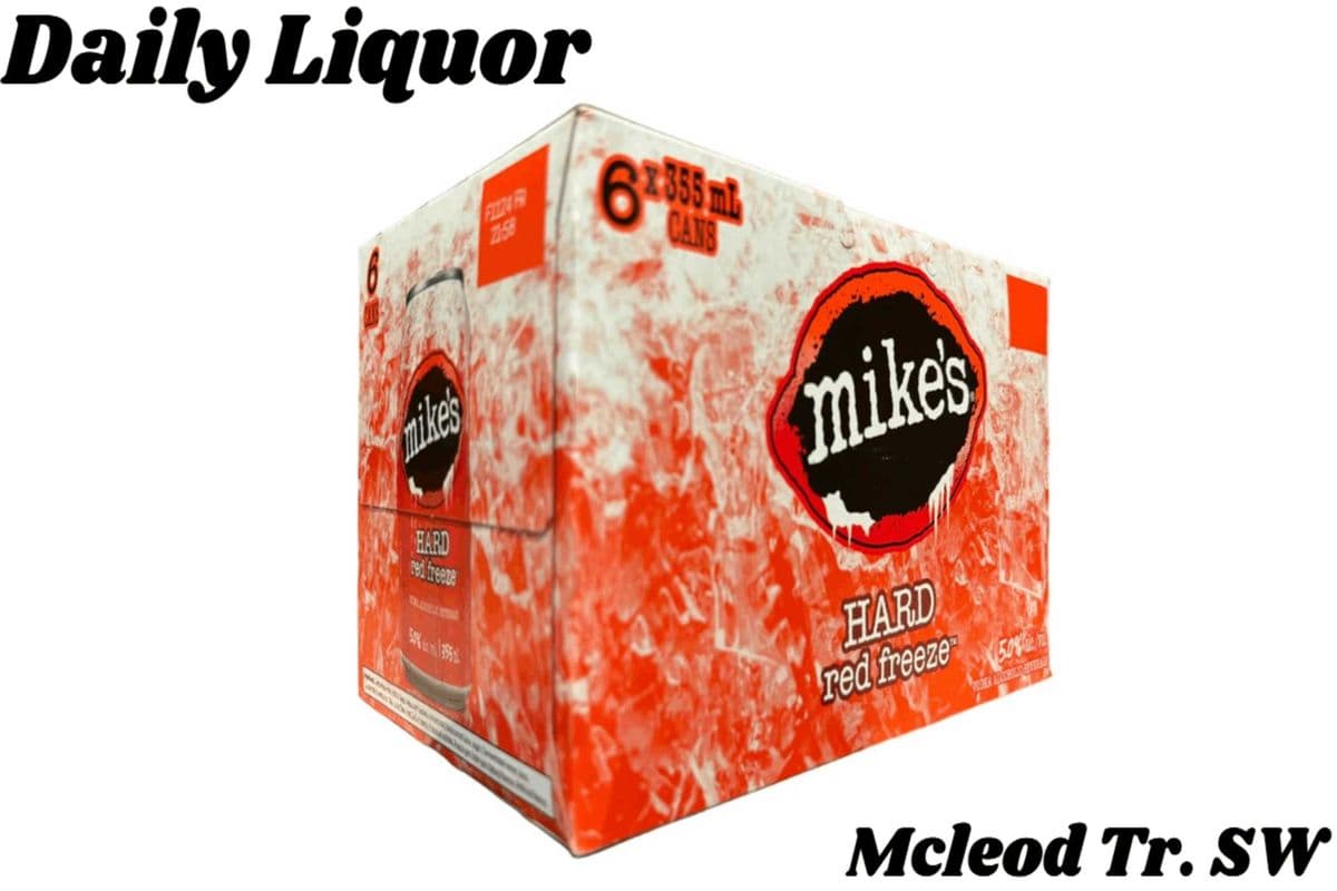 MIKE'S HARD RED FREEZE 6 CANS (1 x 355ML)