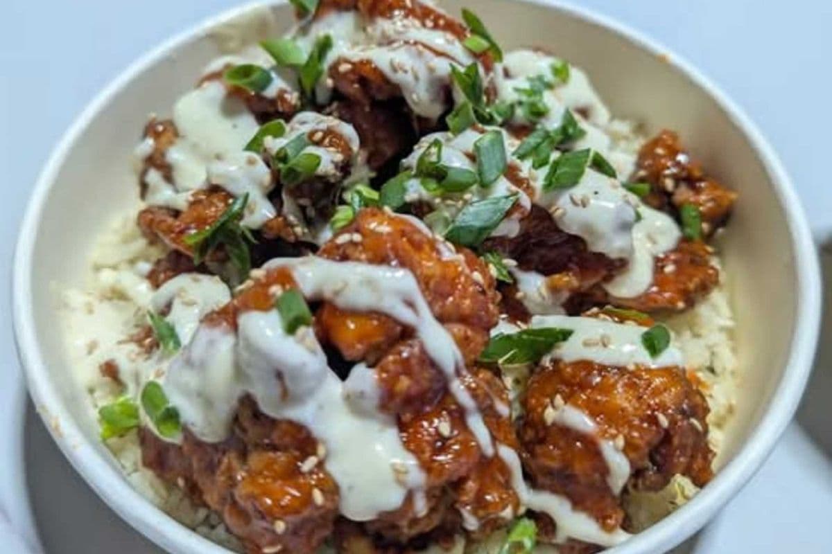Korean Fried Chicken Bowl