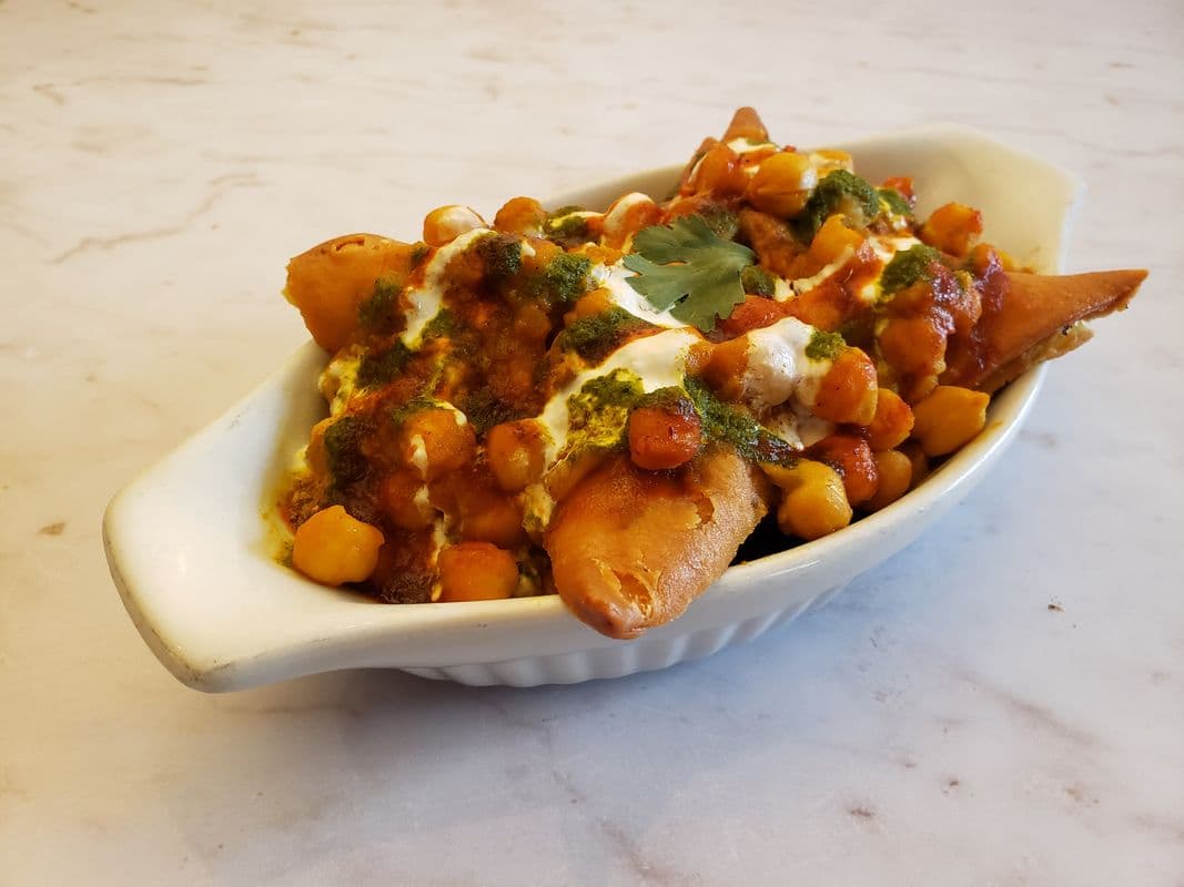 Samosa Chaat