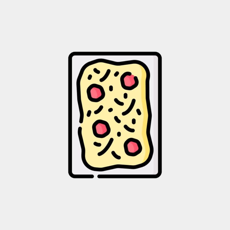 Focaccia quattro formaggi / Focaccia Quattro Formaggi