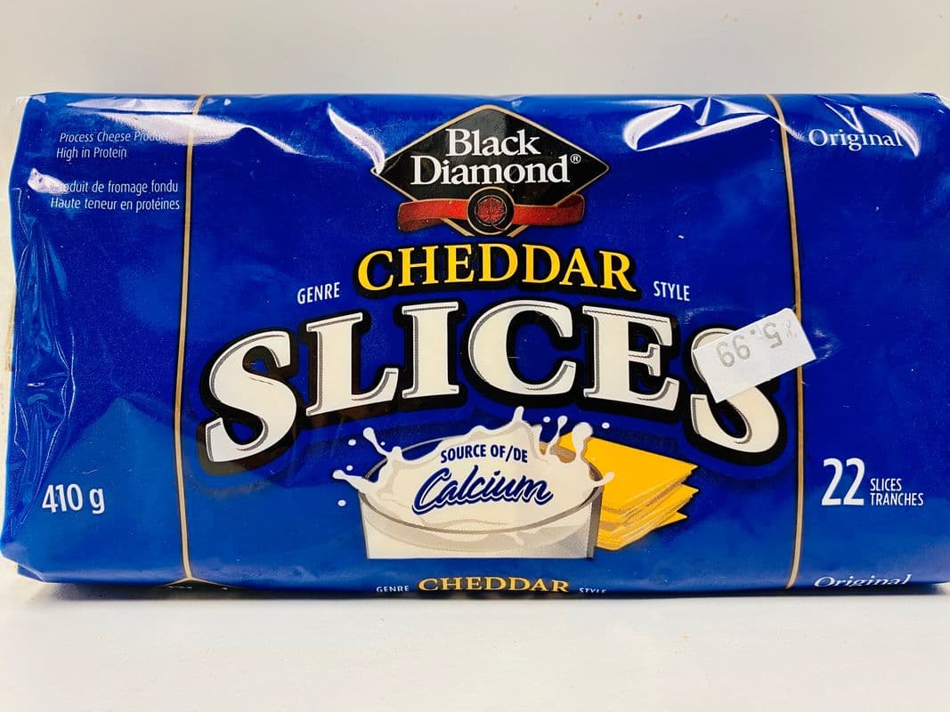 Black Diamond Cheddar Slices (410 gm)