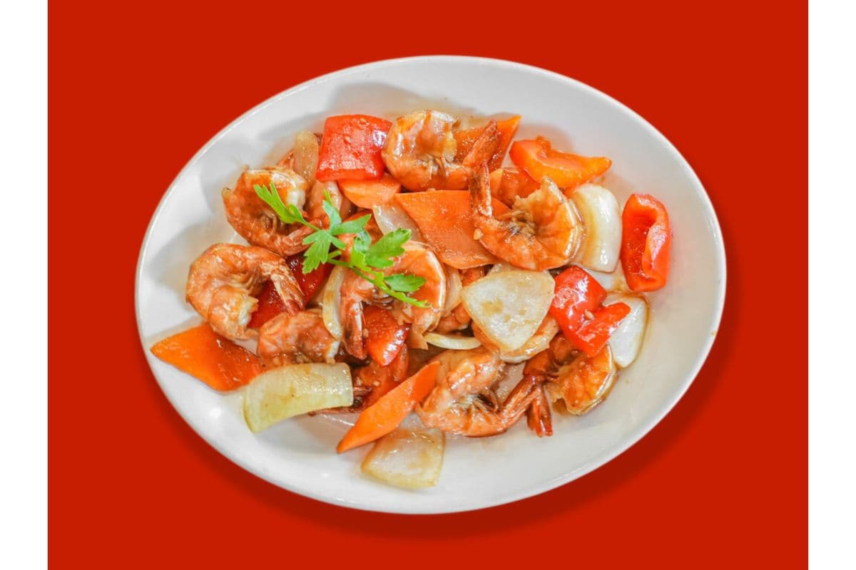 K18 Pan Fried Shrimps in Secret Soy Sauce