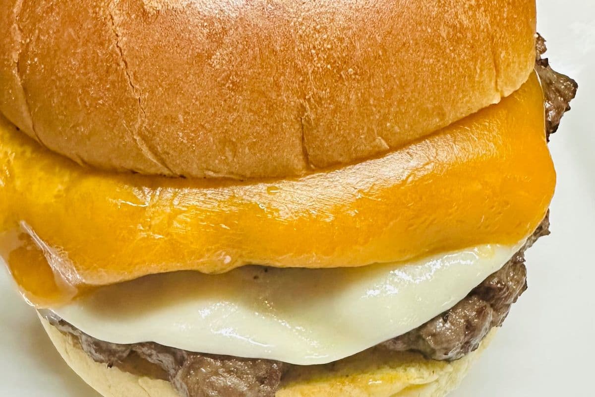 Double cheeseburger