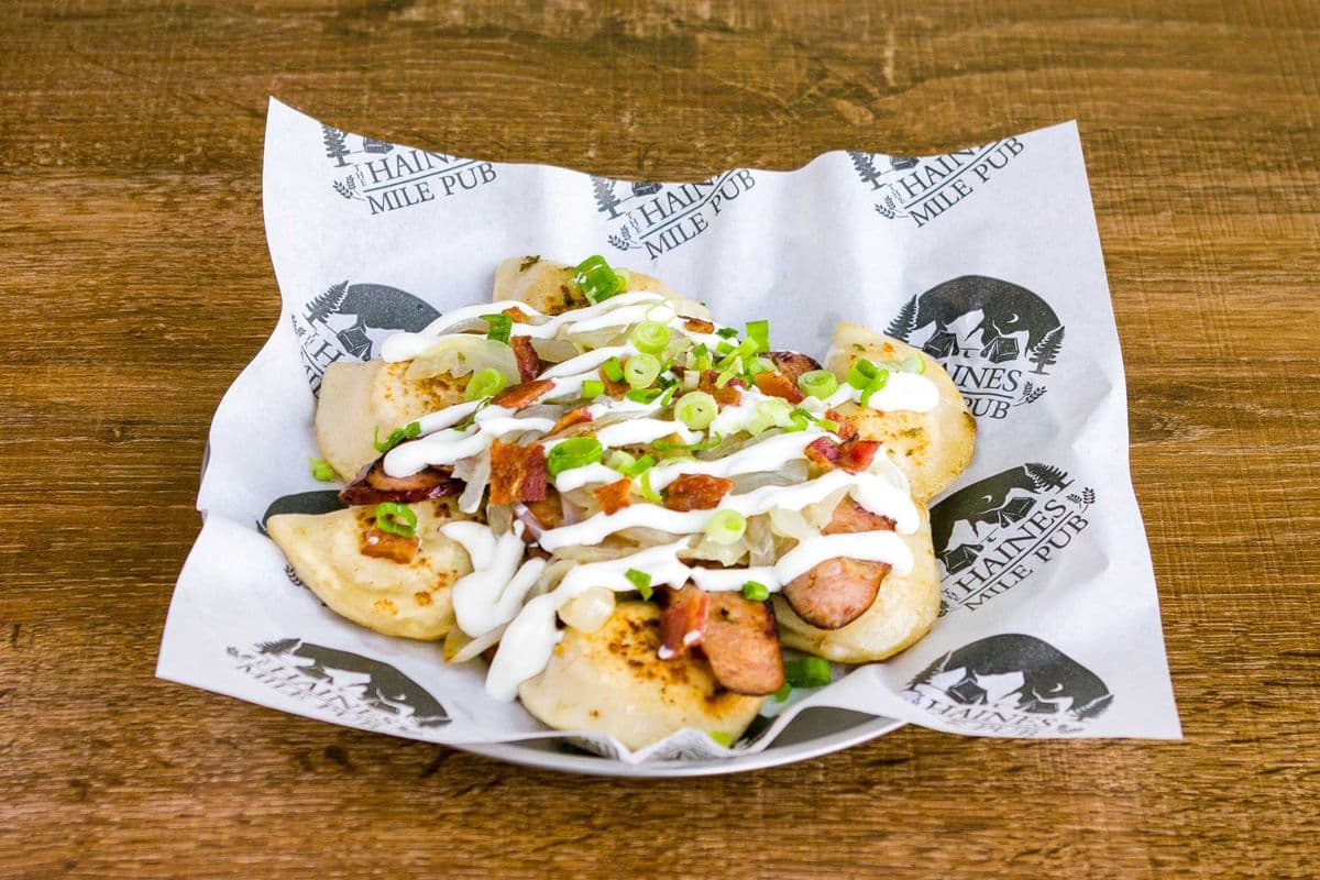 Perogies + Sausage