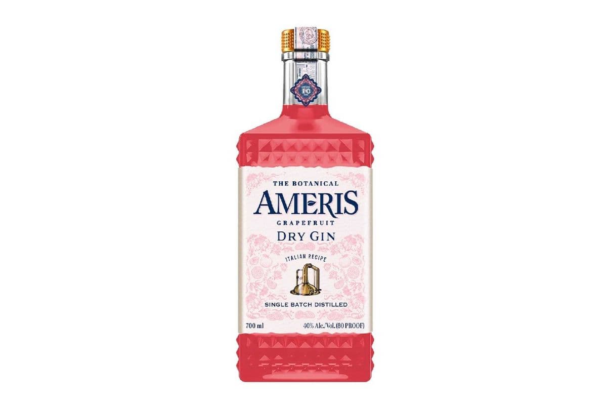 Ameris Grapefruit Dry Gin Italy-700ml (1 x 700ml)