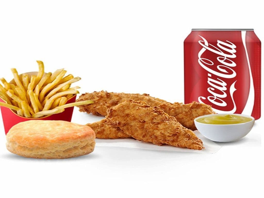 3 Pieces Crispy Tenders -Meal