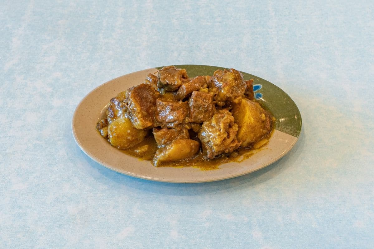 60. Curry Beef Brisket with Potatoes