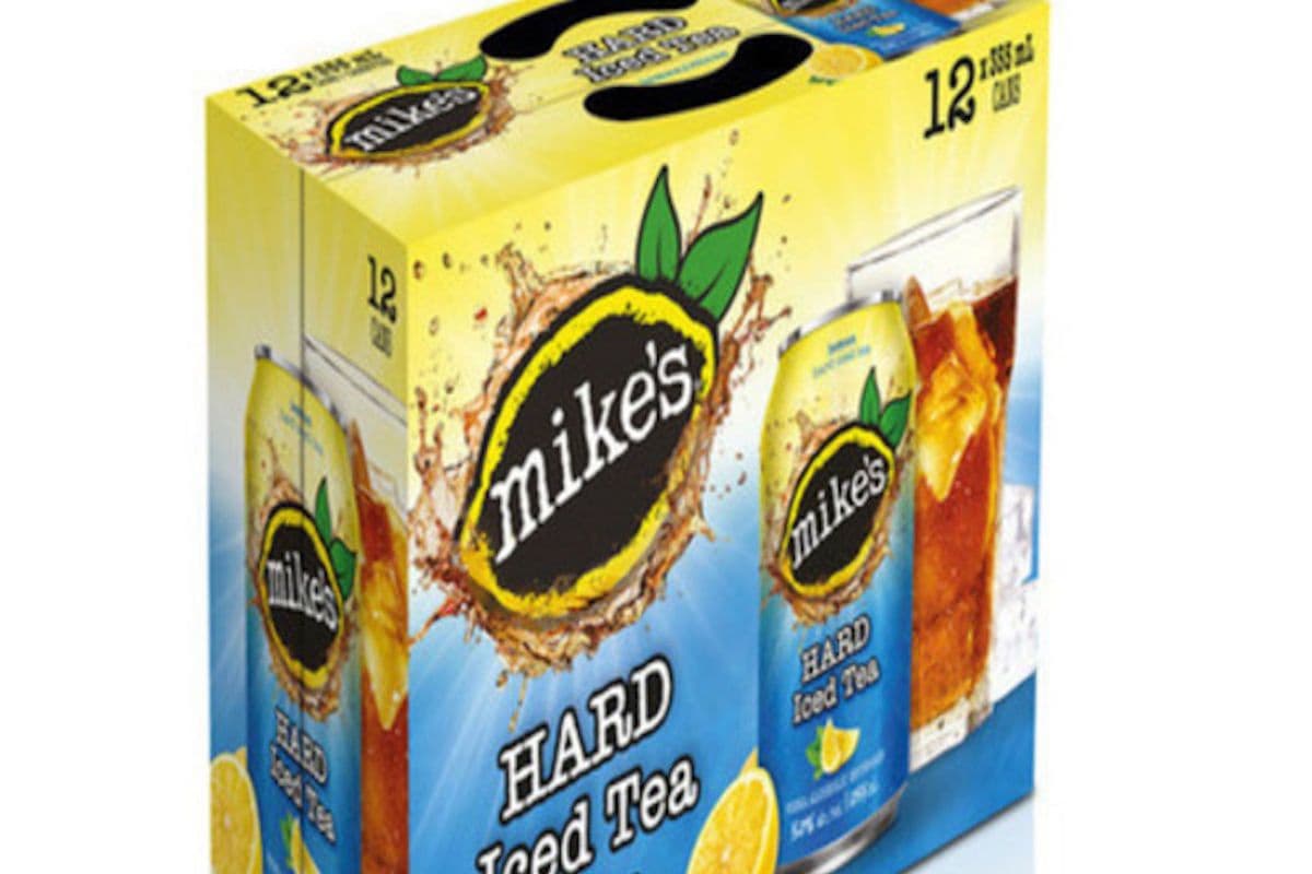 Mike's hard iced tea LEMON 12 CANS (12 x 355 ml Cans)